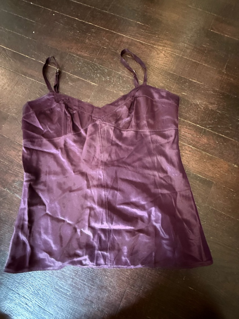Y2K Express Satin Cami Top